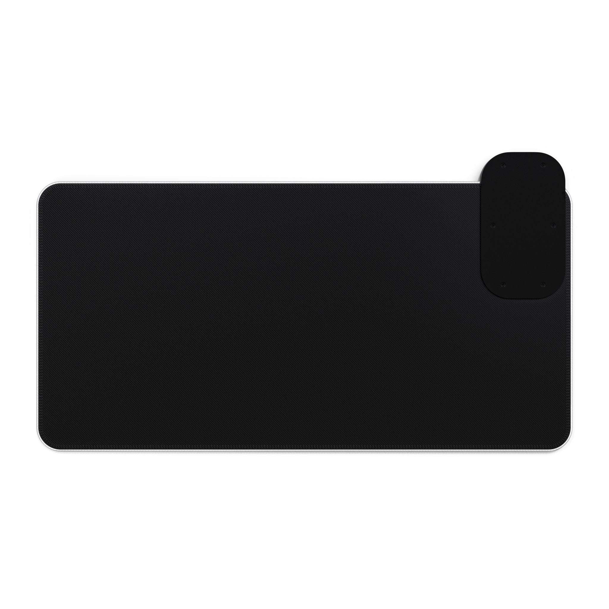 LED Wireless Charging Gaming Mouse Pad — Persian Rug Design, RGB Desk Mat
