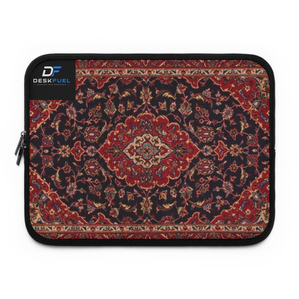 Persian Rug Pattern Laptop Sleeve — Vintage Boho Protective Case